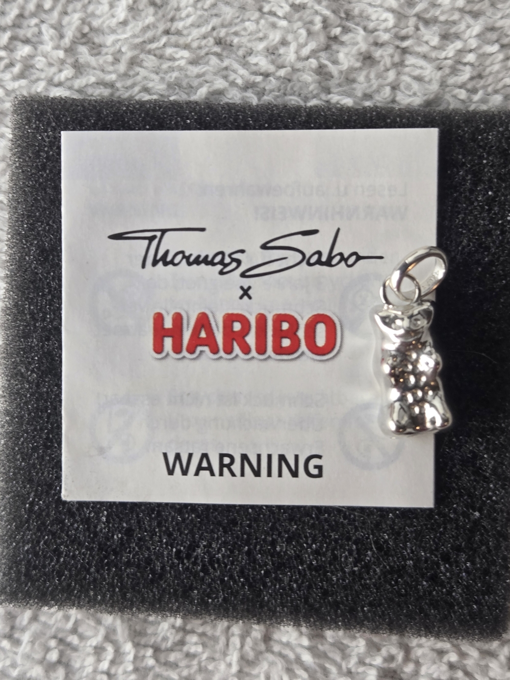 ✨ Thomas Sabo x HARIBO Silver Gummy Bear Charm